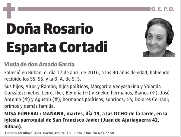 Rosario Esparta Cortadi