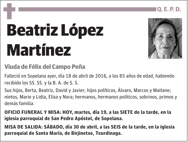 Beatriz López Martínez