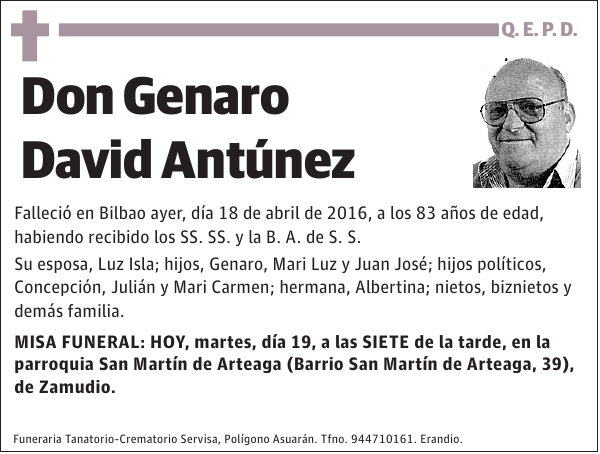 Genaro David Antúnez