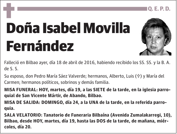 Isabel Movilla Fernández