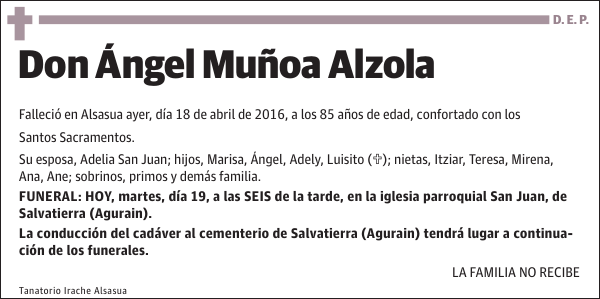 Ángel Muñoa Alzola