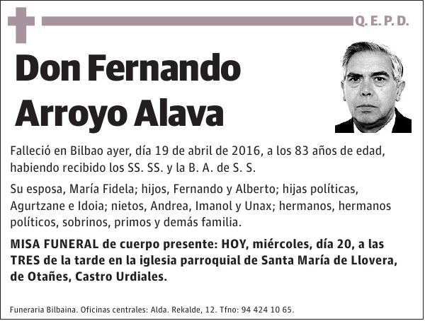 Fernando Arroyo Alava