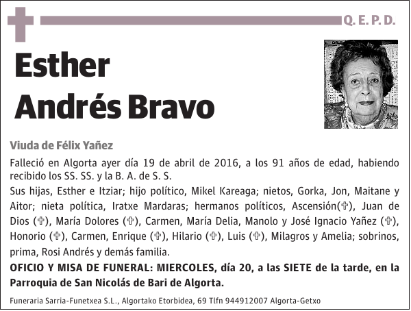 Esther Andrés Bravo