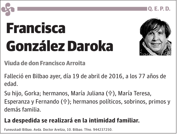 Francisca González Daroka