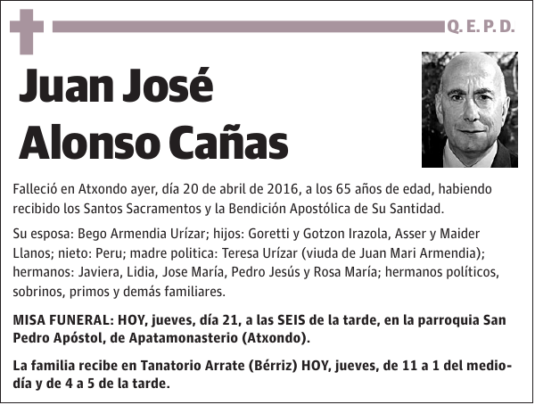 Juan José Alonso Cañas