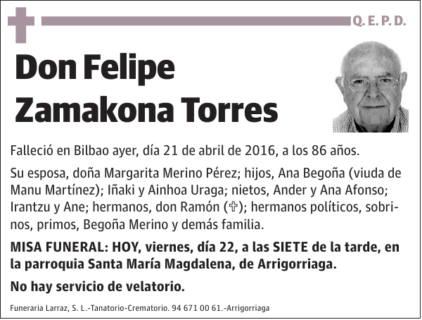 Felipe Zamakona Torres