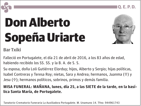 Alberto Sopeña Uriarte