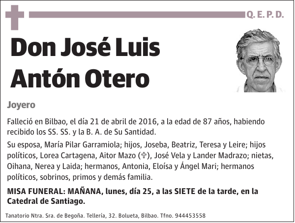 José Luis Antón Otero