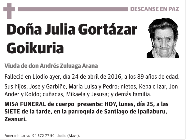 Julia Gortázar Goikuria