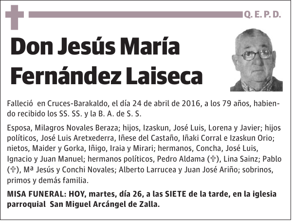 Jesús María Fernández Laiseca