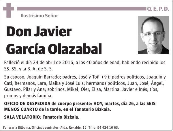 Javier García Olazabal