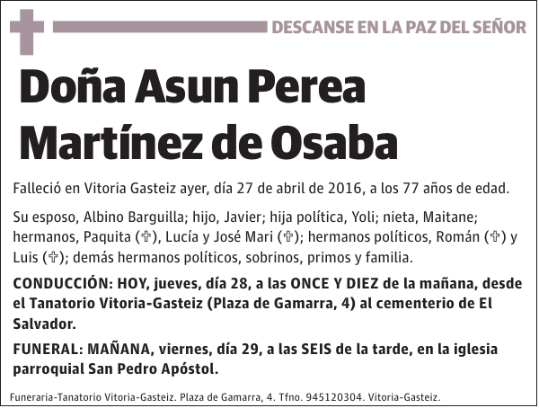 Asun Perea Martínez de Osaba