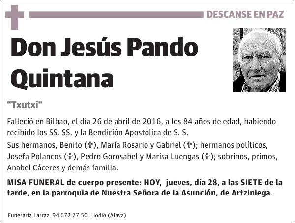 Jesús Pando Quintana