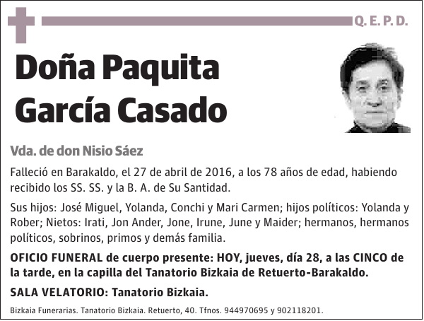 Paquita García Casado