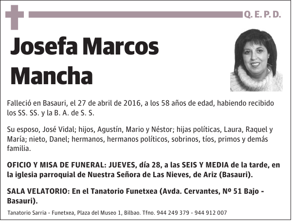 Josefa Marcos Mancha