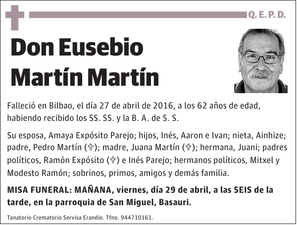 Eusebio Martín Martín