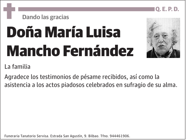 María Luisa Mancho Fernández