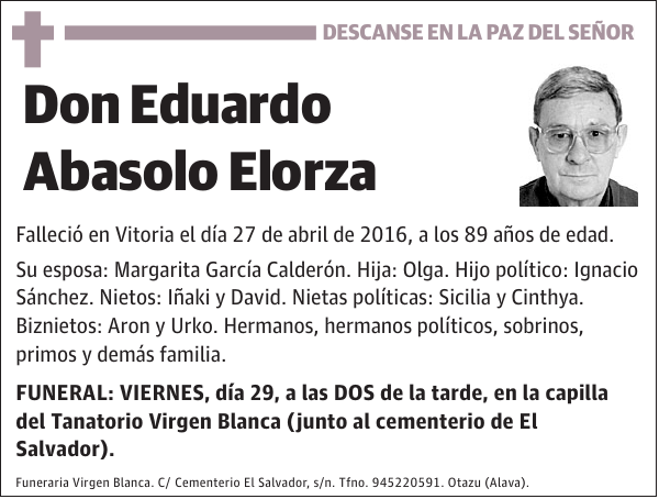 Eduardo Abasolo Elorza