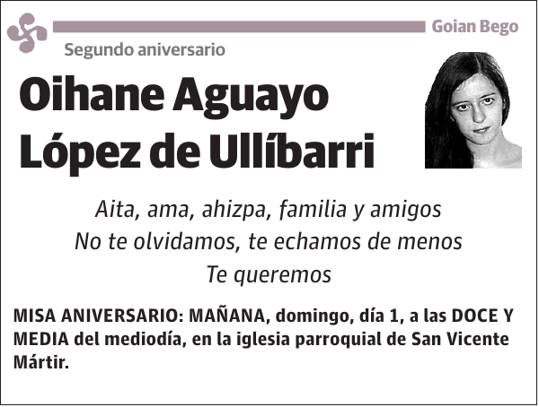 Oihane Aguayo López de Ullíbarri