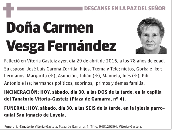 Carmen Vesga Fernández