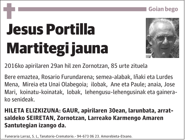 Jesus Portilla Martitegi