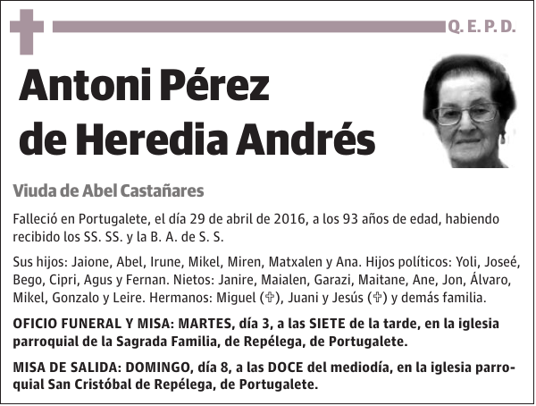 Antoni Pérez de Heredia Andrés