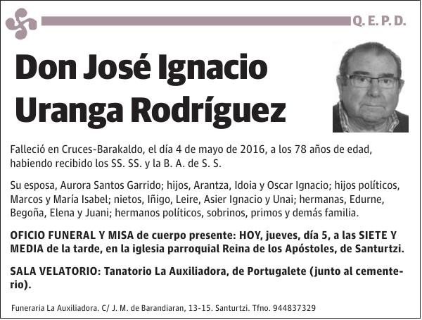 José Ignacio Uranga Rodríguez