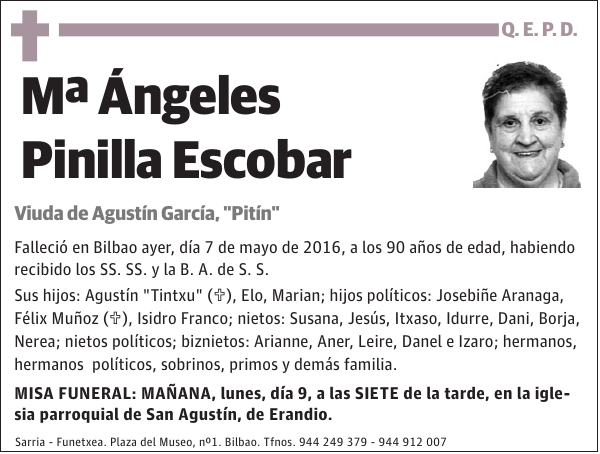 Mª Ángeles Pinilla Escobar