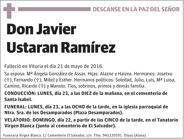 Javier Ustaran Ramírez