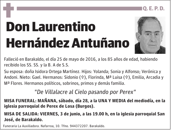 Laurentino Hernández Antuñano