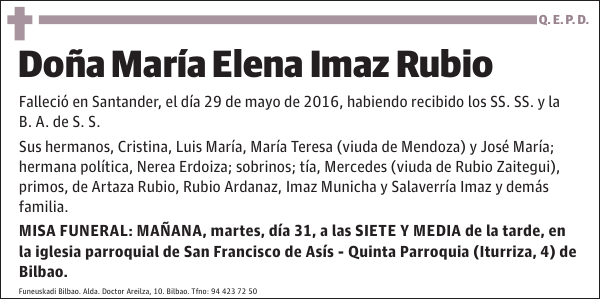 María Elena Imaz Rubio