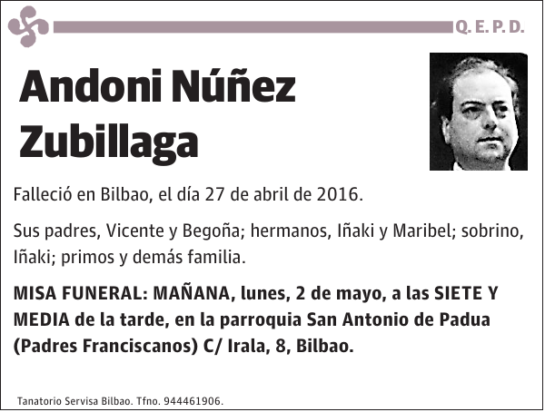 Andoni Núñez Zubillaga