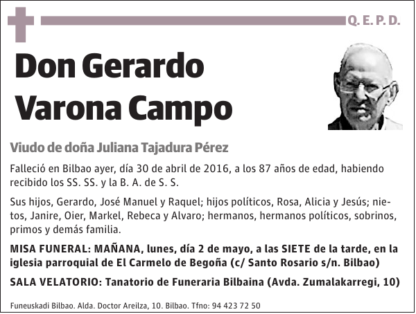 Gerardo Varona Campo