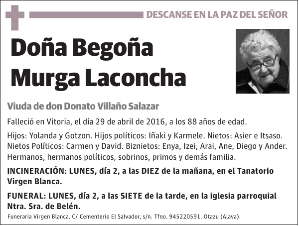 Begoña Murga Laconcha