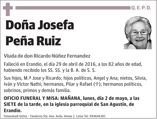 Josefa Peña Ruiz