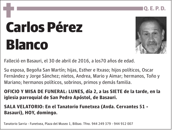 Carlos Pérez Blanco