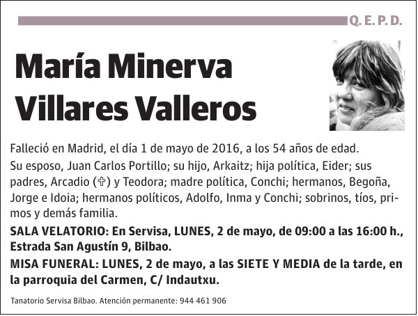 María Minerva Villares Valleros