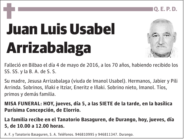 Juan Luis Usabel Arrizabalaga