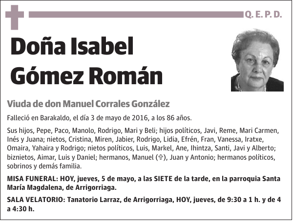 Isabel Gómez Román