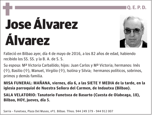 Jose Álvarez Álvarez