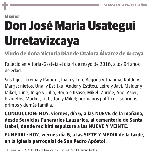 José María Usategui Urretavizcaya