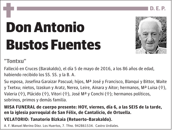 Antonio Bustos Fuentes