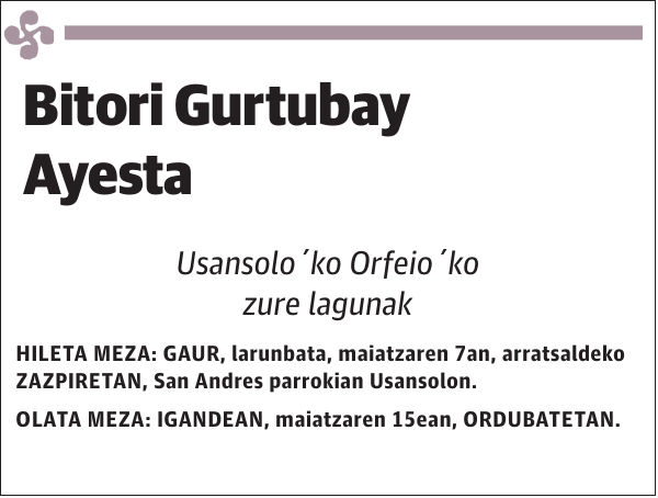 Bitori Gurtubay Ayesta