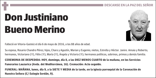 Justiniano Bueno Merino