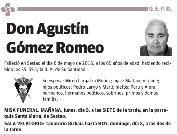 Agustín Gómez Romeo