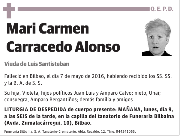 Mari Carmen Carracedo Alonso