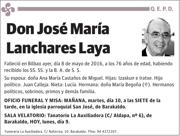 José María Lanchares Laya