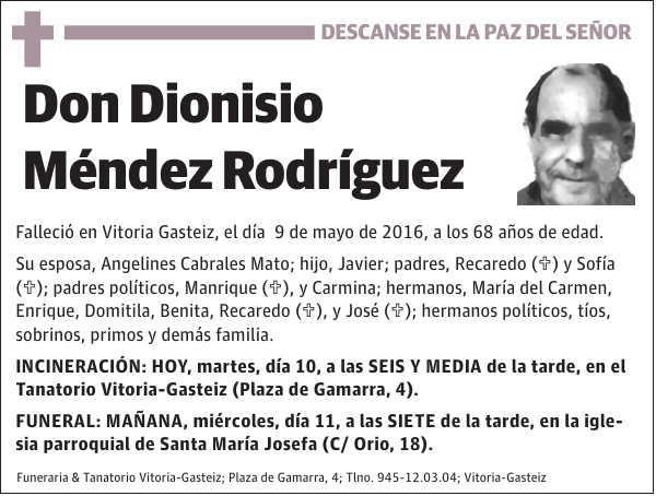 Dionisio Méndez Rodríguez