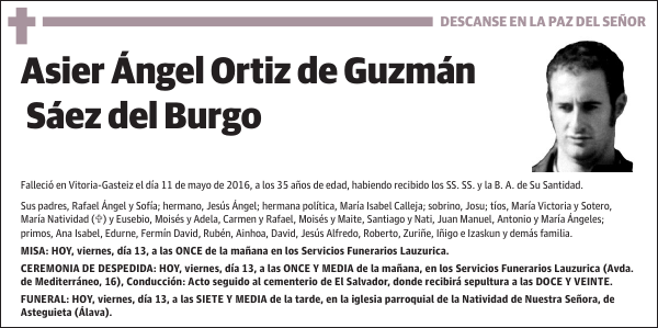 Asier Ángel Ortiz de Guzmán Sáez del Burgo