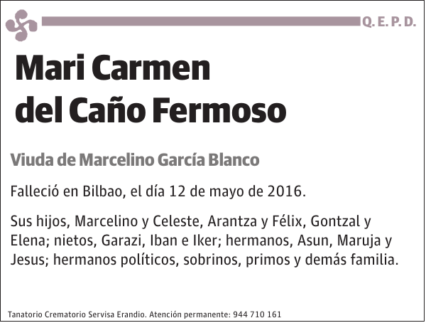 Mari Carmen del Caño Fermoso